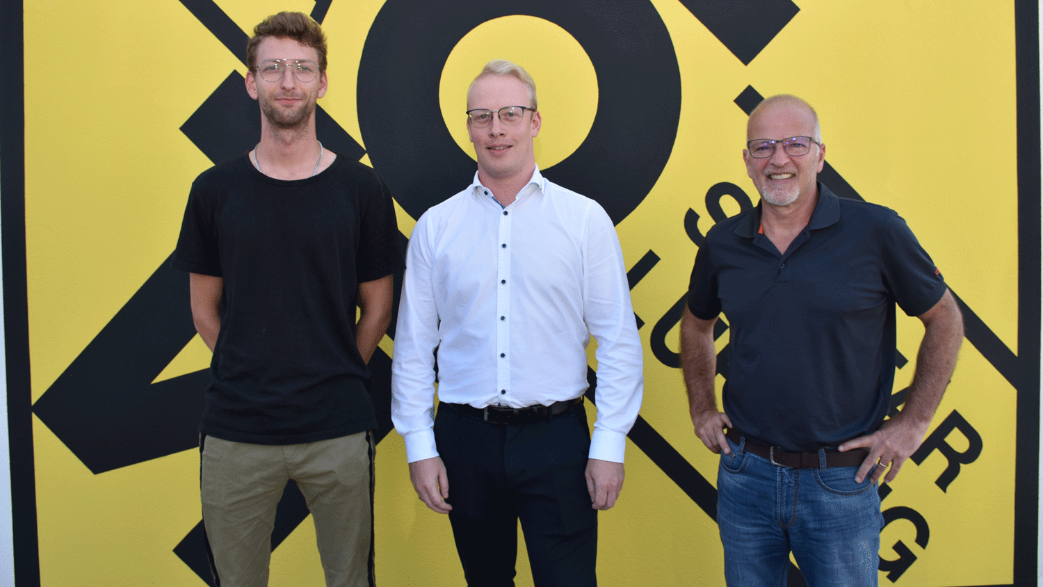 Bei der Firma Stolz wird die Lehre sehr gefördert. Konstrukteur-Lehrling Jakob Köll, technischer Leiter Mathias Auer und Lehrlingsausbilder Josef Rantner (v.l.).