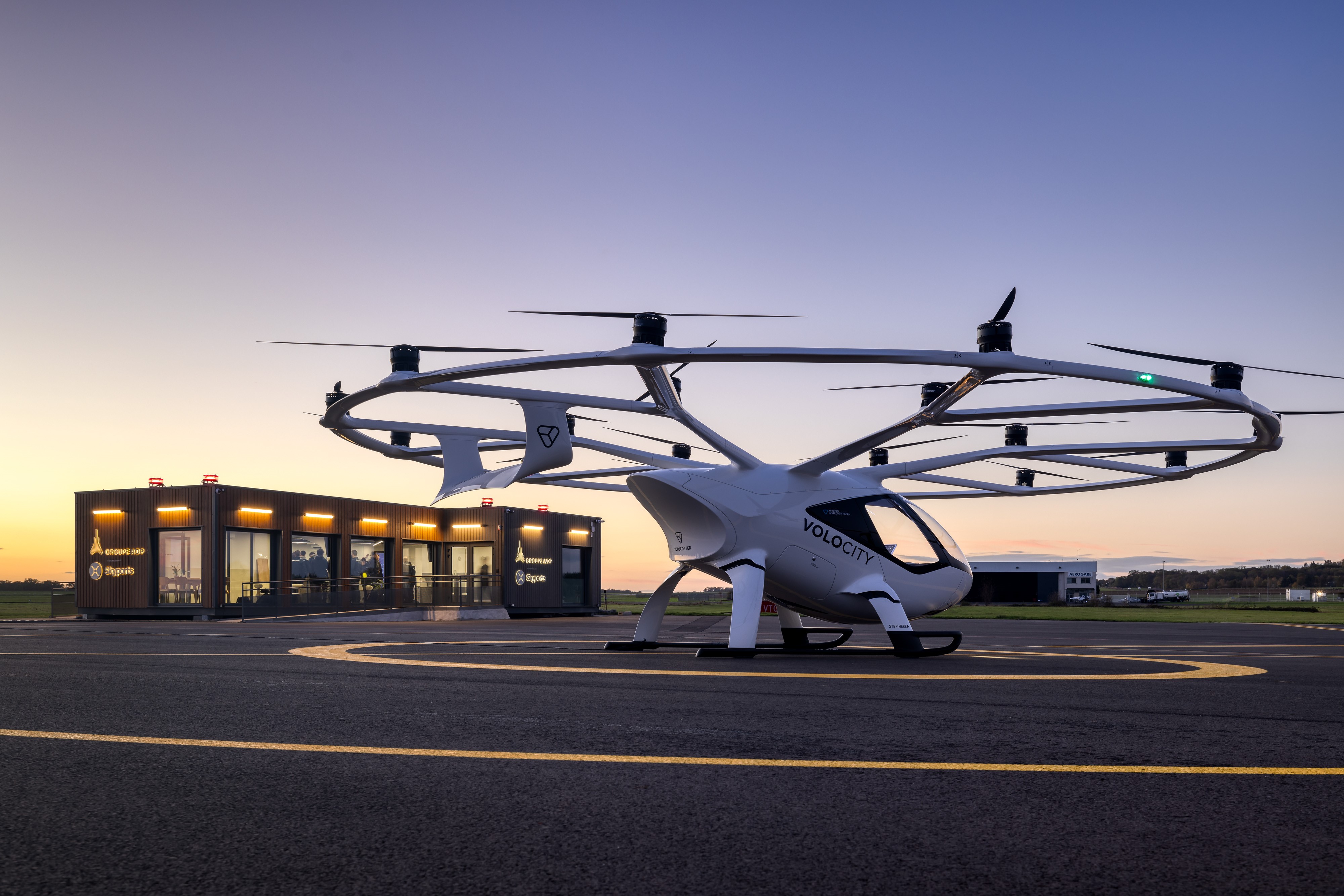 In den Flugtaxis, mit denen das deutsche Unternehmen Volocopter im Sommer 2024 in Paris durchstarten will, steckt jede Menge Know-how von Micado.