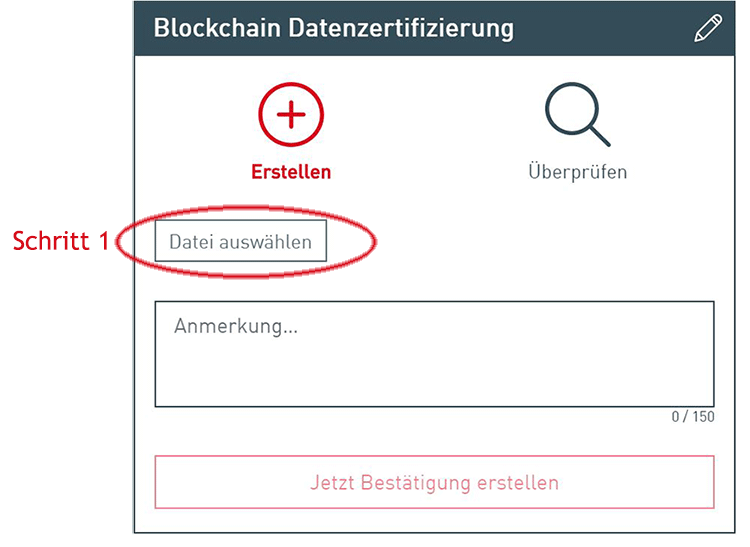 Blockchain Zertifizierung