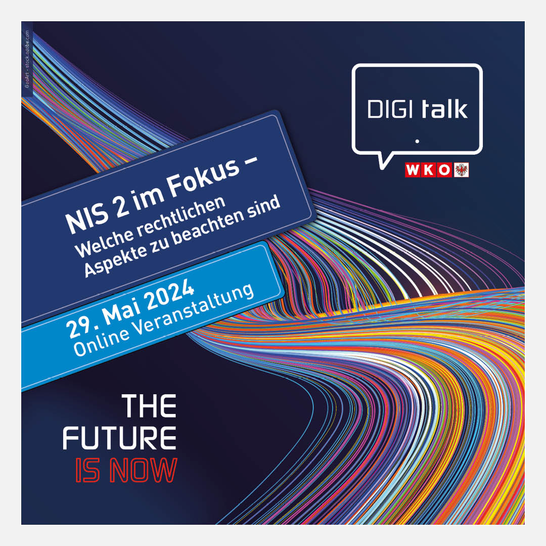 NIS 2 im Fokus - Digi talk online veranstaltung