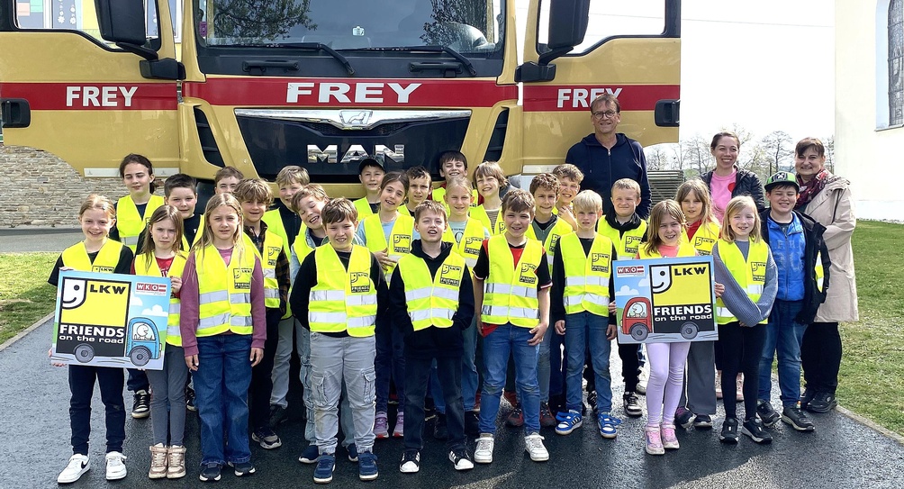 Lkw-Projekt Volksschule Deutsch Tschantschendorf