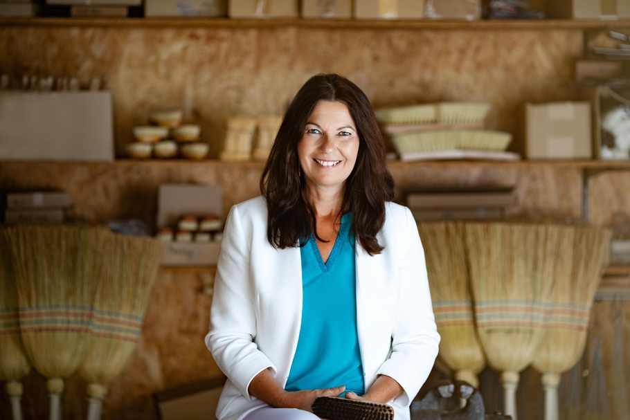 Melanie Eckhardt, die Obfrau des burgenländischen Markt-, Straßen- und Wanderhandels 