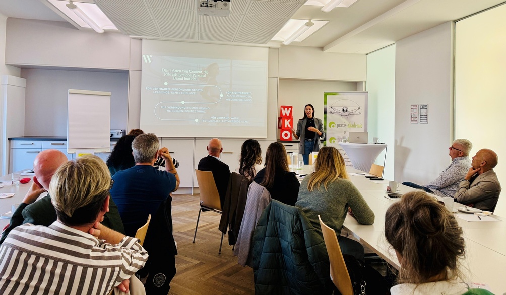 Christine Halwachs gab den Teilnehmenden interessante Impulse und Denkanstöße für die berufliche Praxis. 