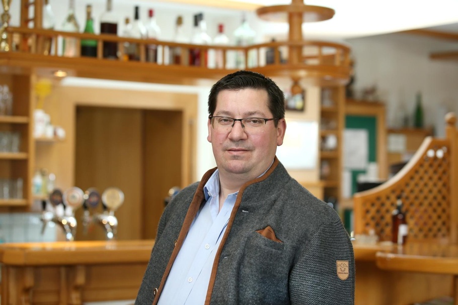 Spartenobmann Matthias Mirth