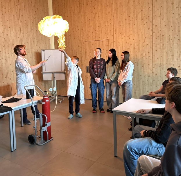 Matthias Bergthaler, Ivan Linkevych, Nora Krammer, Kimberly Bogner und Saskia Würzle    (v. l.).