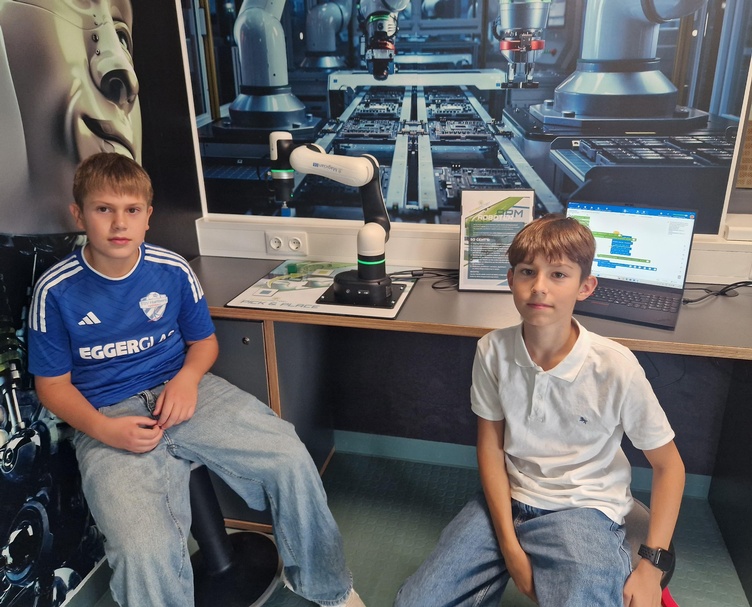 Johannes Zartler und Eliano David (v. l.)