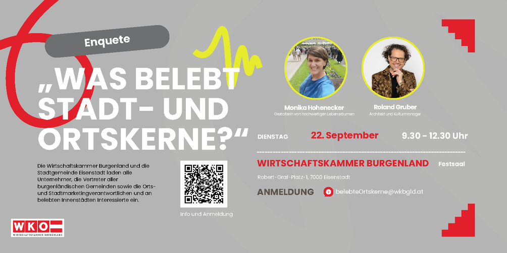 Sujet Enquete "Was belebt Stadt- und Ortskerne?"