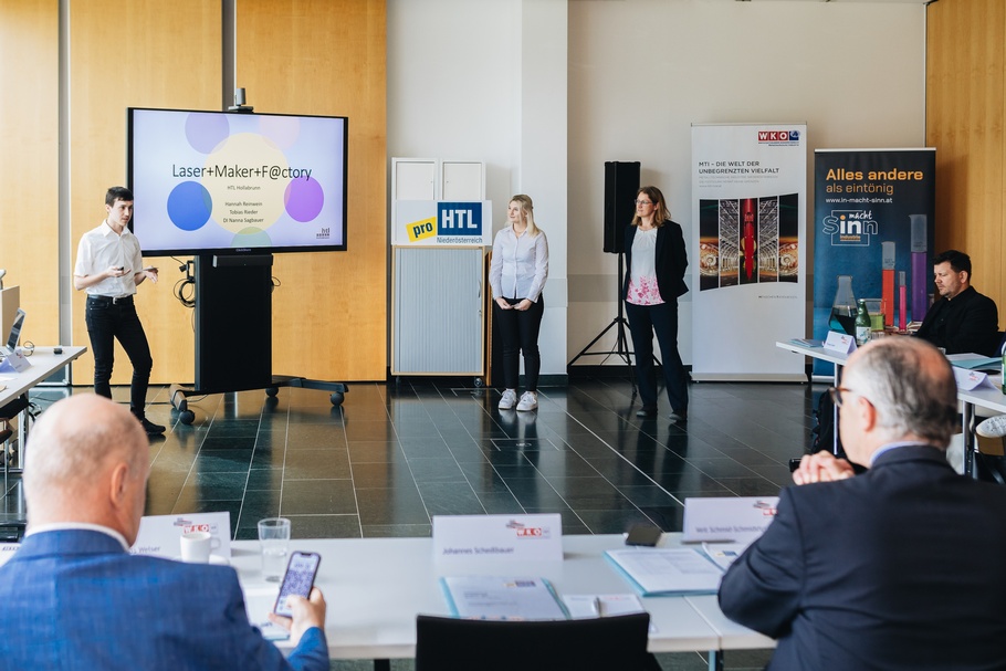 Aufnahmen der Jurysitzung proHTL NÖ