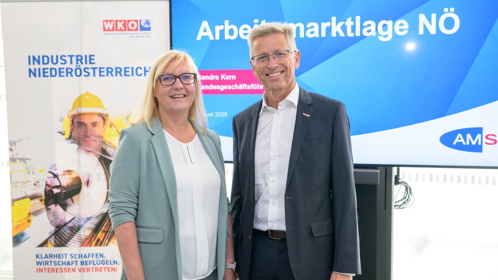 Industriefrühstück Sandra Kern Helmut Schwarzl