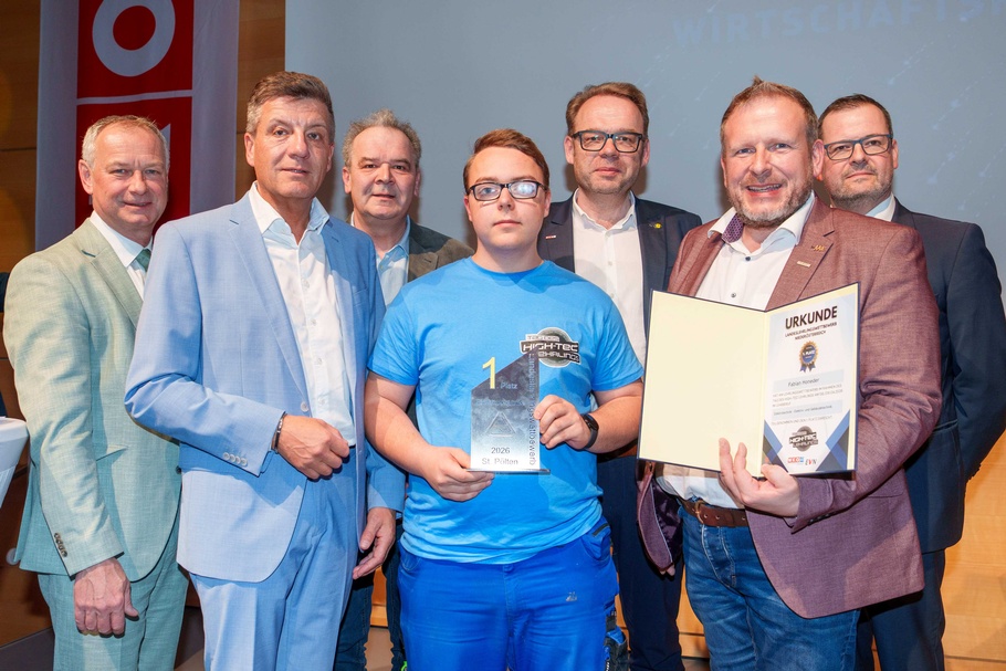 Großer Jubel um den „Tag des High-Tec Lehrlings“ der NÖ Metallgewerbe und die hervorragenden Leistungen bei den Landeslehrlingswettbewerben