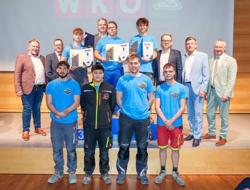 Großer Jubel um den „Tag des High-Tec Lehrlings“ der NÖ Metallgewerbe und die hervorragenden Leistungen bei den Landeslehrlingswettbewerben