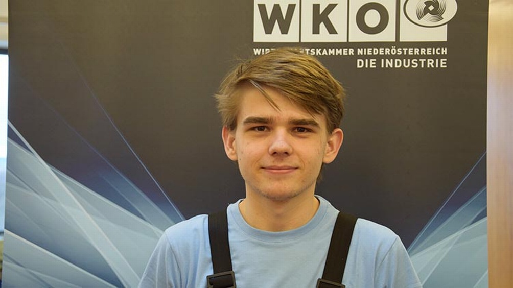 Lehrling während der Ausbildung