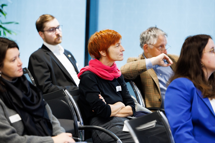 Teilnehmer:innen der Veranstaltung