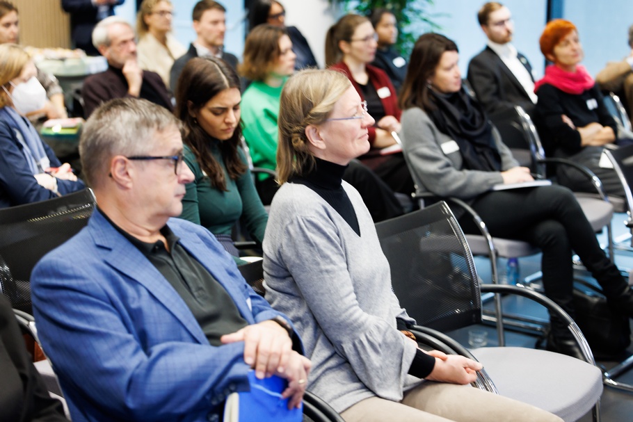 Teilnehmer:innen der Veranstaltung