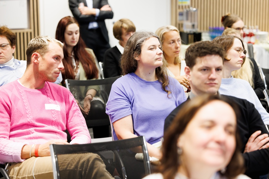 Teilnehmer:innen der Veranstaltung