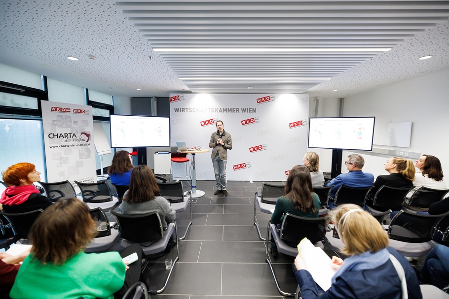 Teilnehmer:innen der Veranstaltung