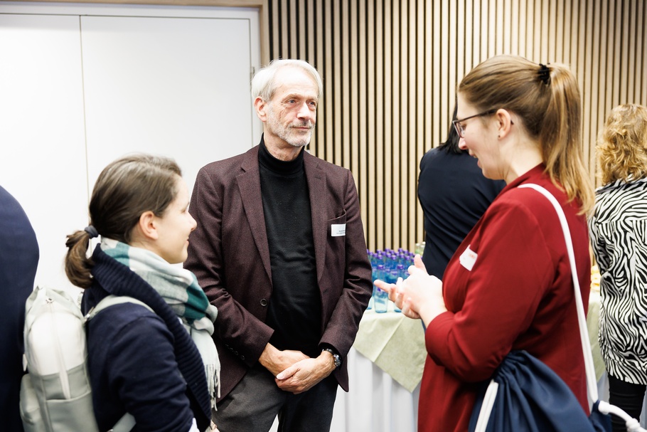 Teilnehmer:innen der Veranstaltung