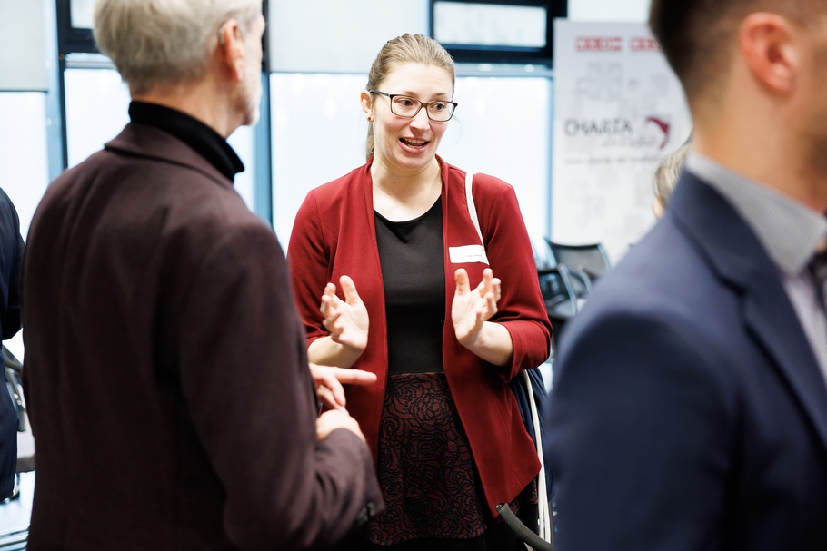 Teilnehmer:innen der Veranstaltung