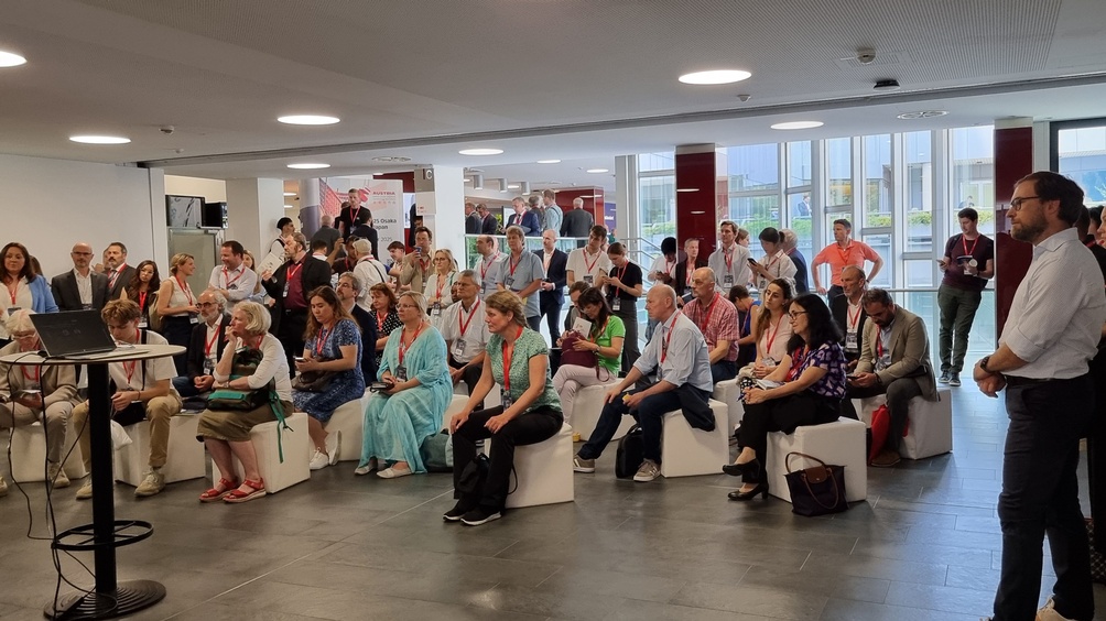 Teilnehmende beim Exporttag 2024 in der Wirtschaftskammer Österreich