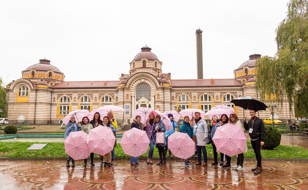 Teilnehmerinnen der FIW Marktsondierungsreise nach Sofia, Bulgarien, im November 2023