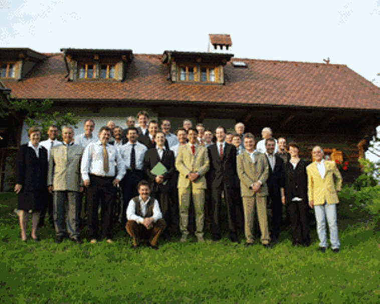 Gruppenfoto: Brunnenmeisterprüfung 2004