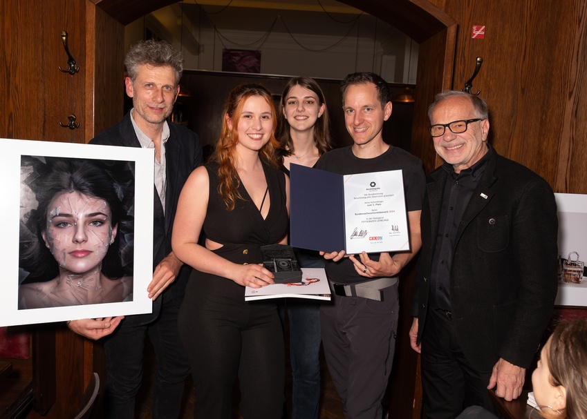 Personengruppe beim Bundesnachwuchswettbewerb der Berufsfotografie 2024 