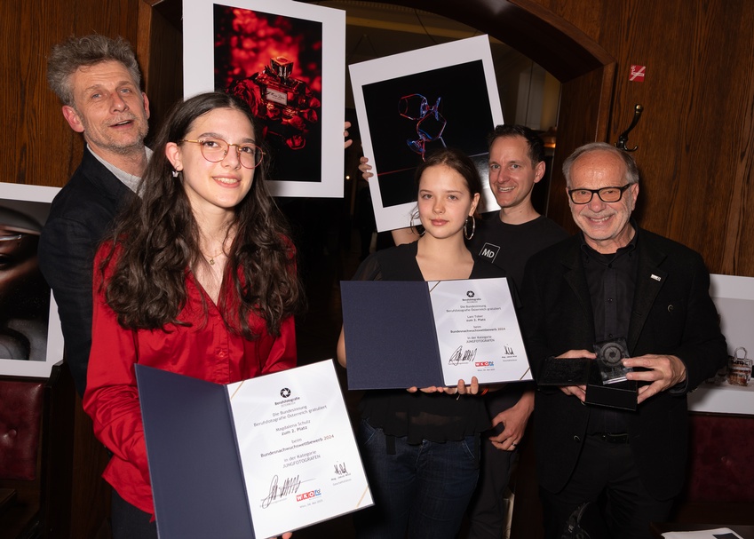 Personengruppe beim Bundesnachwuchswettbewerb der Berufsfotografie 2024 
