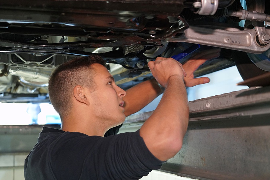 Teilnehmer der Staatsmeisterschaften bei der Arbeit