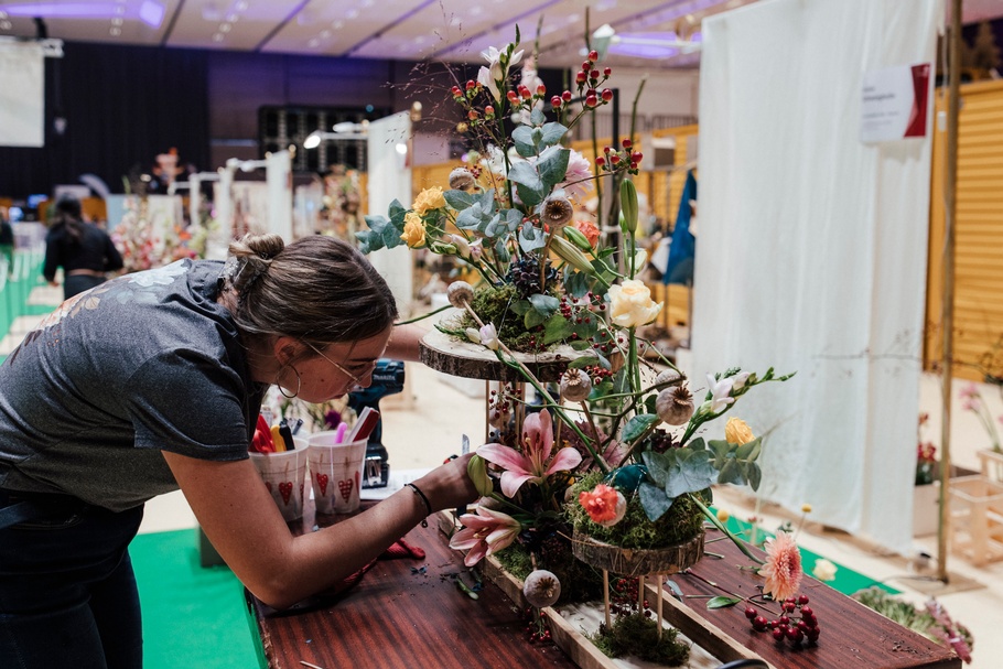 Teilnehmer der AustrianSkills Floristen 2025