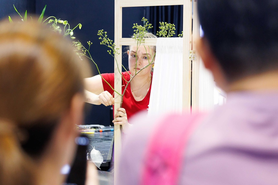 Julia Gschwandtner beim Wettbewerb der WorldSkills 2026