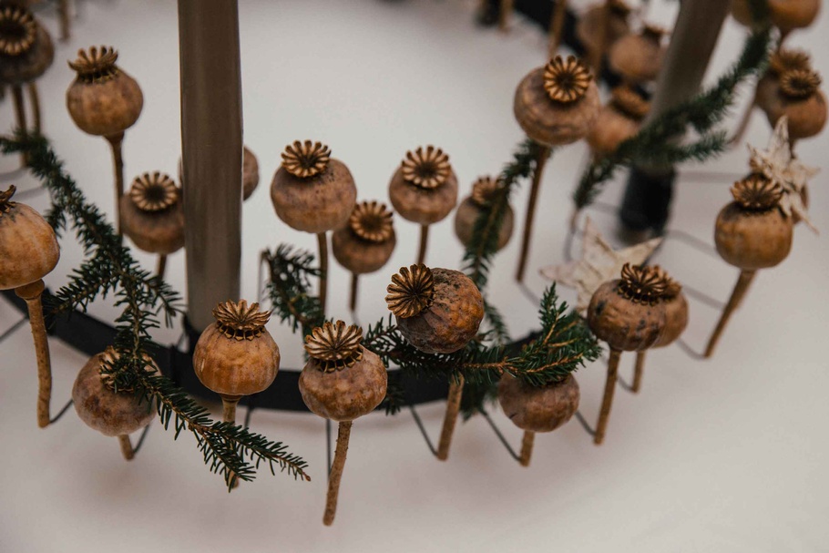 Werkstücke und Teilnehmer des Impulsseminars