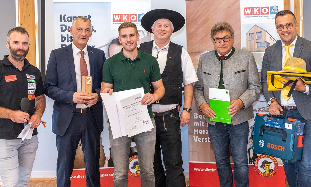 Der zweite Platz ging an den Salzburger Andreas Putz.