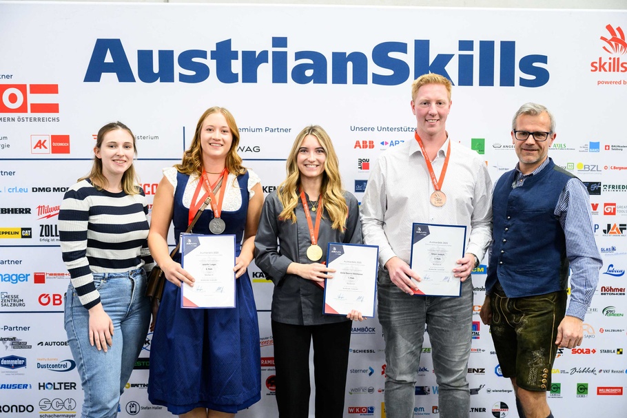 Teilnehmer der AustrianSkills 2025 im Beruf Bäcker