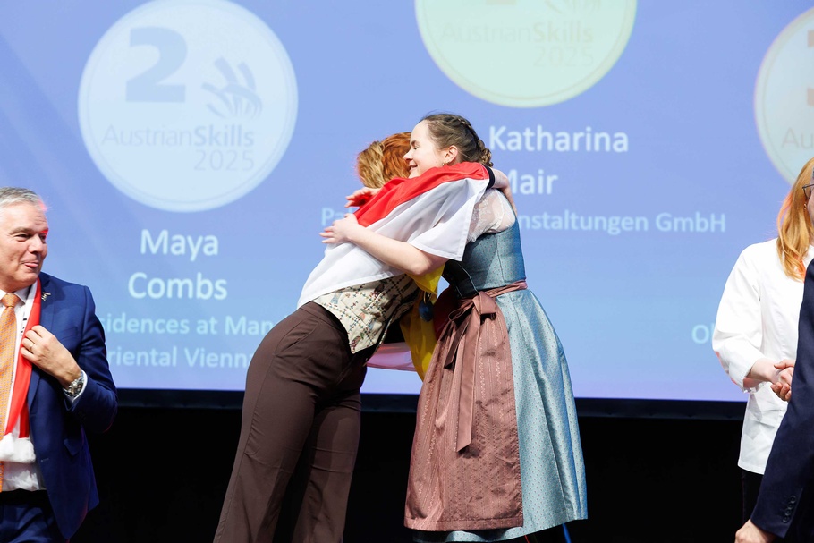 Teilnehmer bei den AustrianSkills 2025 im beruf Konditor