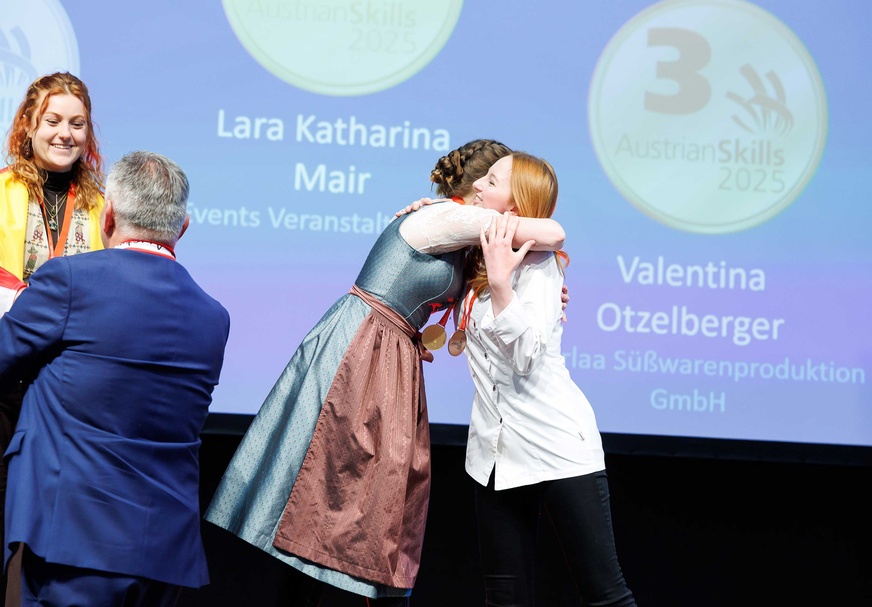 Teilnehmer bei den AustrianSkills 2025 im beruf Konditor