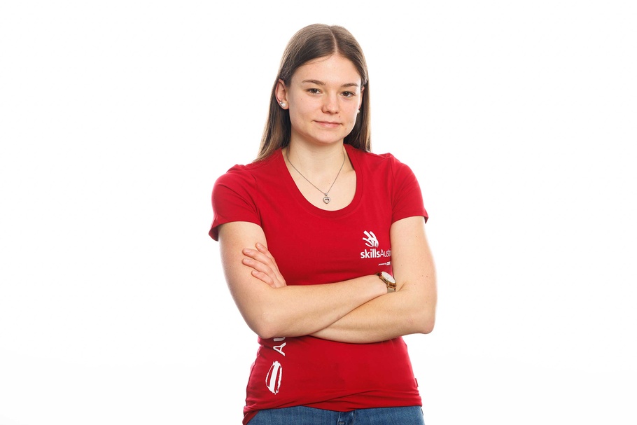  Lisa Schögl bei den EuroSkills 2025 in Herning/Dänemark