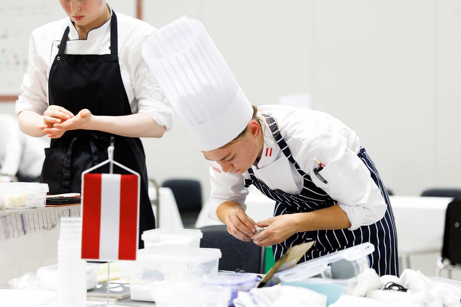  Lisa Schögl bei den EuroSkills 2025 in Herning/Dänemark