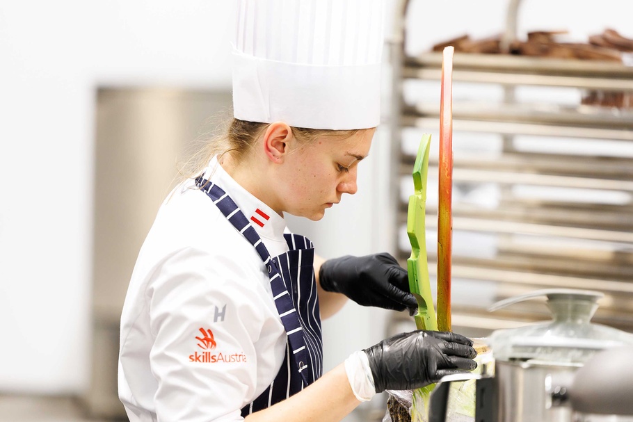  Lisa Schögl bei den EuroSkills 2025 in Herning/Dänemark