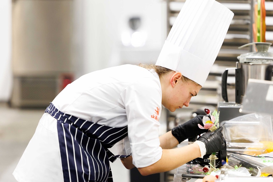  Lisa Schögl bei den EuroSkills 2025 in Herning/Dänemark