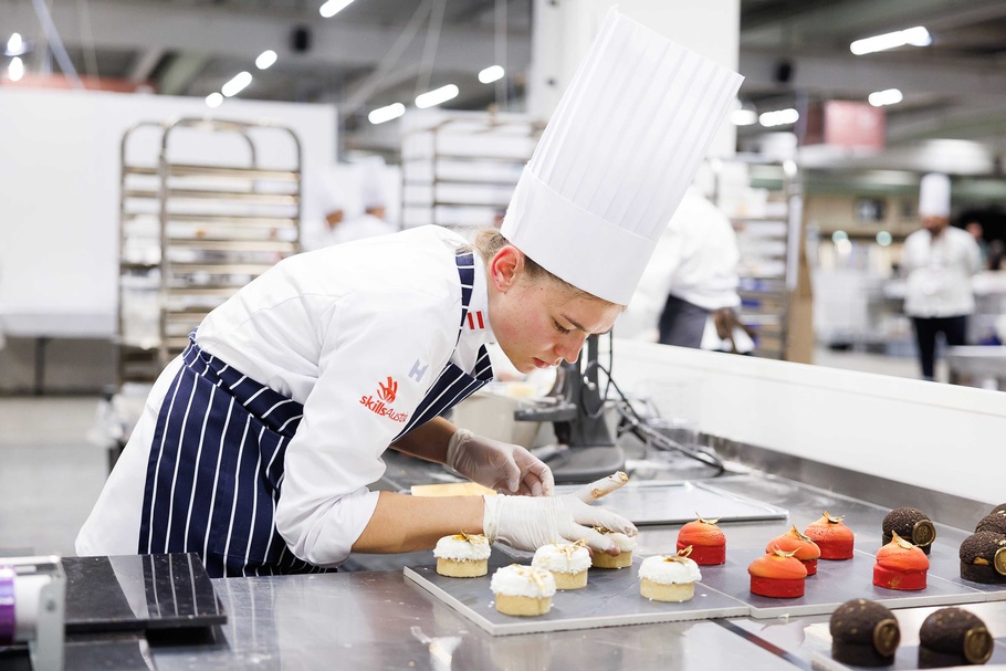  Lisa Schögl bei den EuroSkills 2025 in Herning/Dänemark
