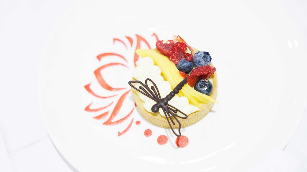 Werkstücke der WorldSkills-Teilnehmerin im Beruf Konditor, Valentina Otzelberger