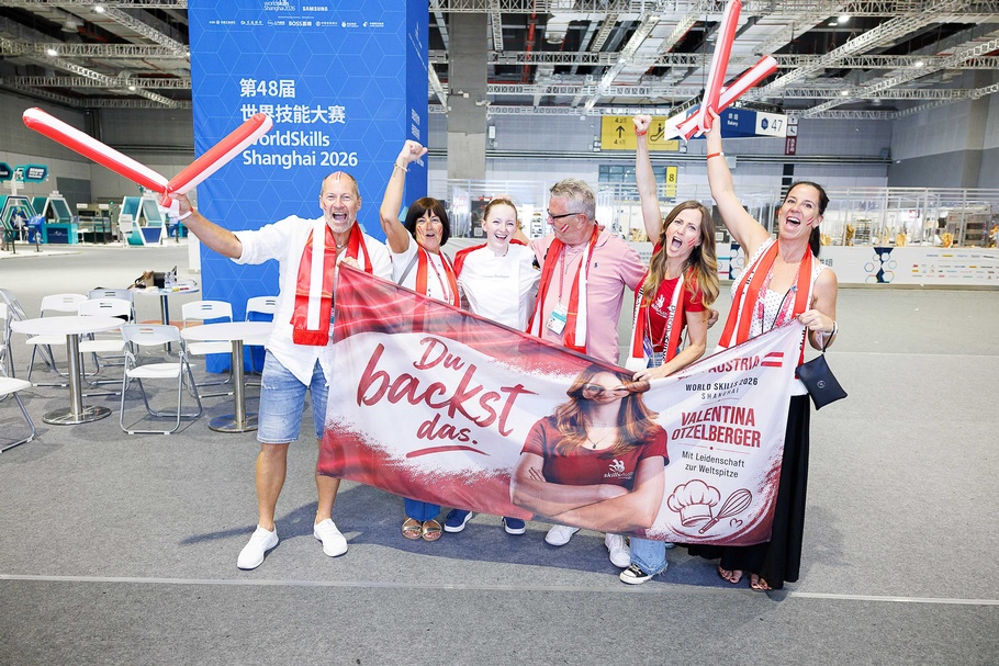 Valentina Otzelberger bei den WorldSkills 2026 in Shanghai