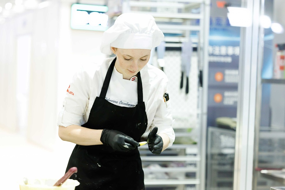 Valentina Otzelberger bei den WorldSkills 2026 in Shanghai
