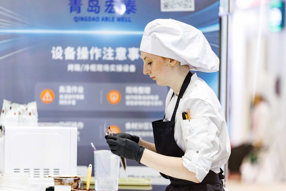 Valentina Otzelberger bei den WorldSkills 2026 in Shanghai