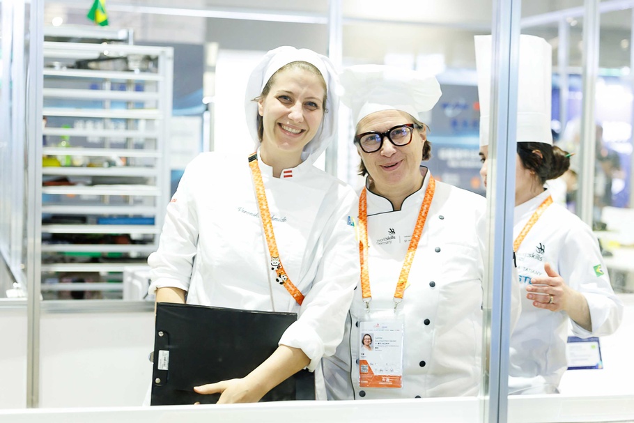Valentina Otzelberger bei den WorldSkills 2026 in Shanghai