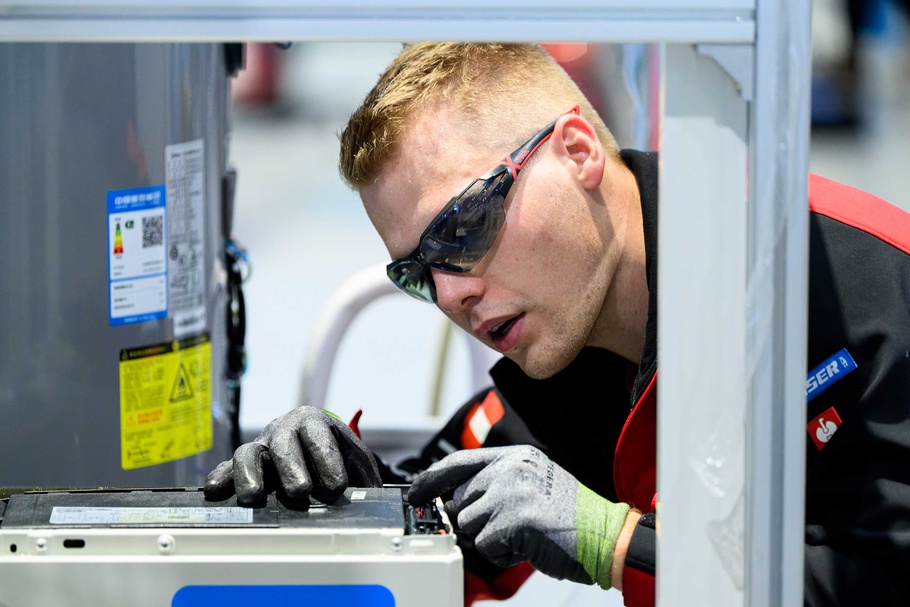 Jonas Danninger bei den WorldSkills 2026