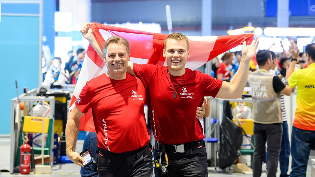 Jonas Danninger bei den WorldSkills 2026
