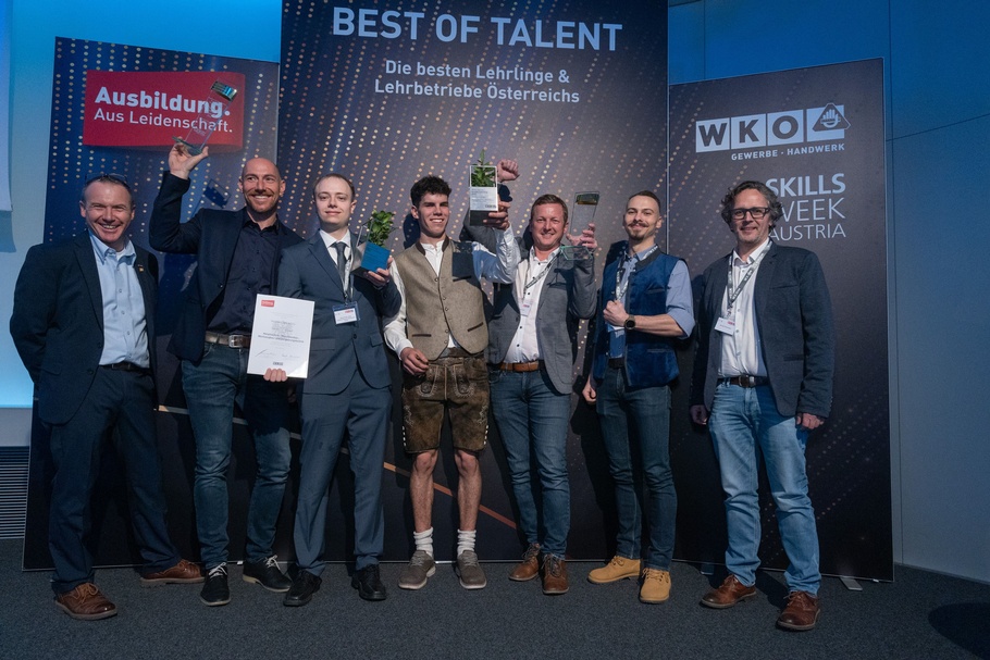 Die Gewinner der Best of Talent 2024 im Beruf Metalltechnik