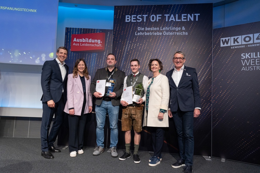 Die Gewinner der Best of Talent 2024 im Beruf Metalltechnik