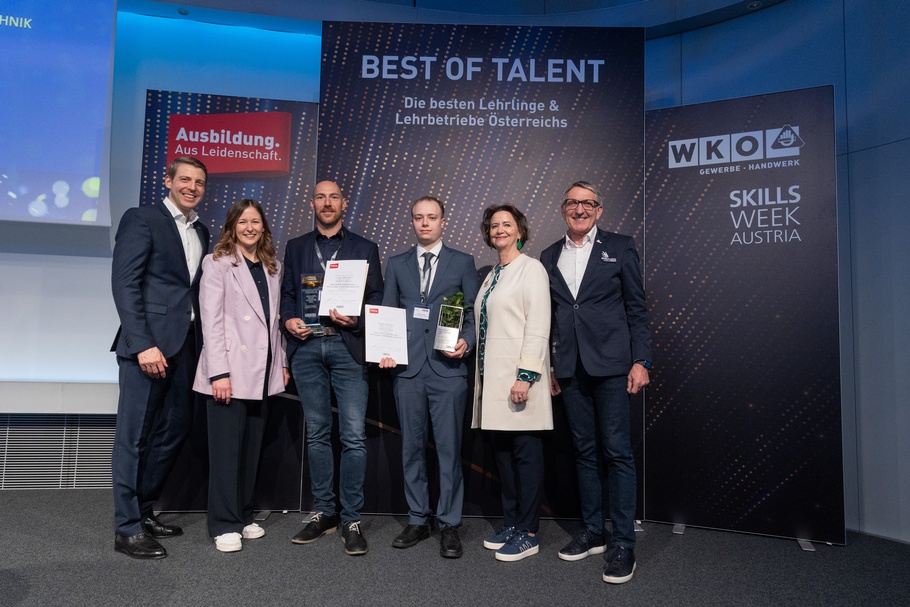 Die Gewinner der Best of Talent 2024 im Beruf Metalltechnik